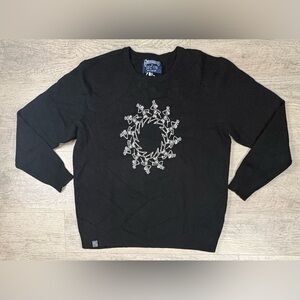 Section 119 x Grateful Dead Black Sweater Mens Size XL Skeletons Rare